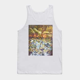 Water lilies at Long Point Vineyard Tank Top